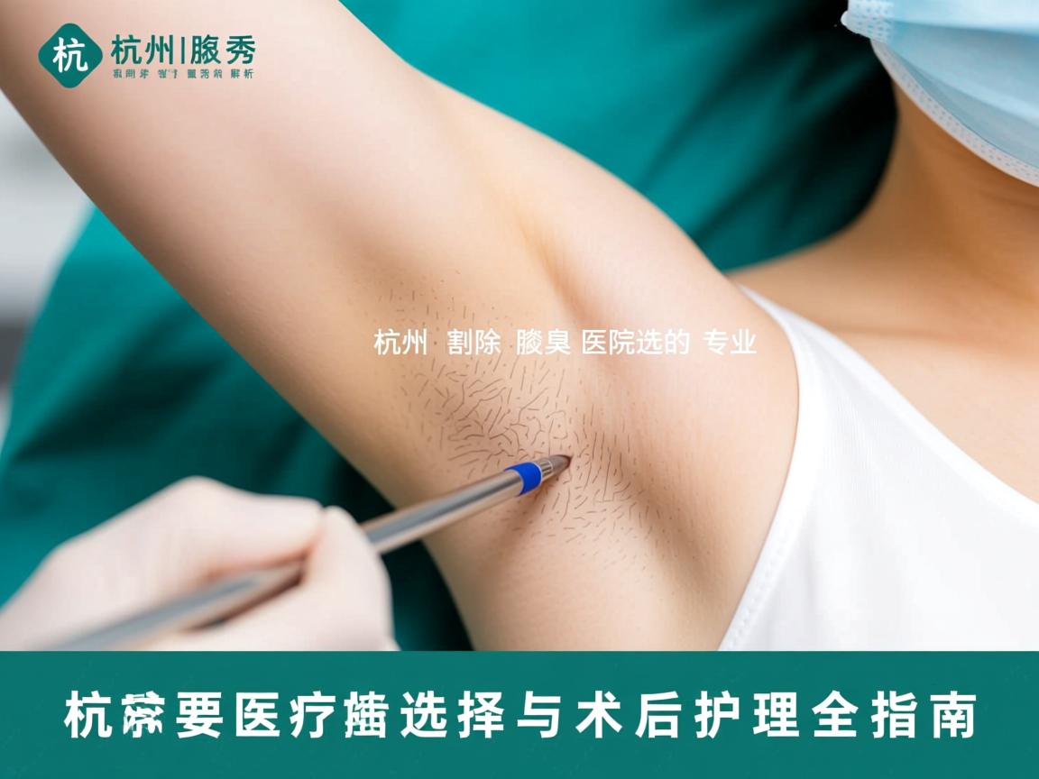 杭州腋秀解析,杭州割除腋臭医院的专业选择与术后护理全指南 杭州腋秀解析,杭州割除腋臭医院的专业选择与术后护理全指南
