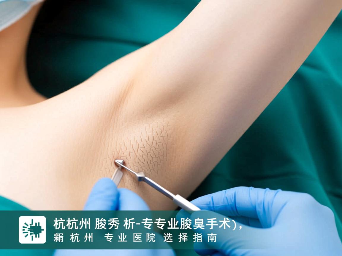 杭州腋秀解析，专业腋臭手术，杭州专业医院选择指南