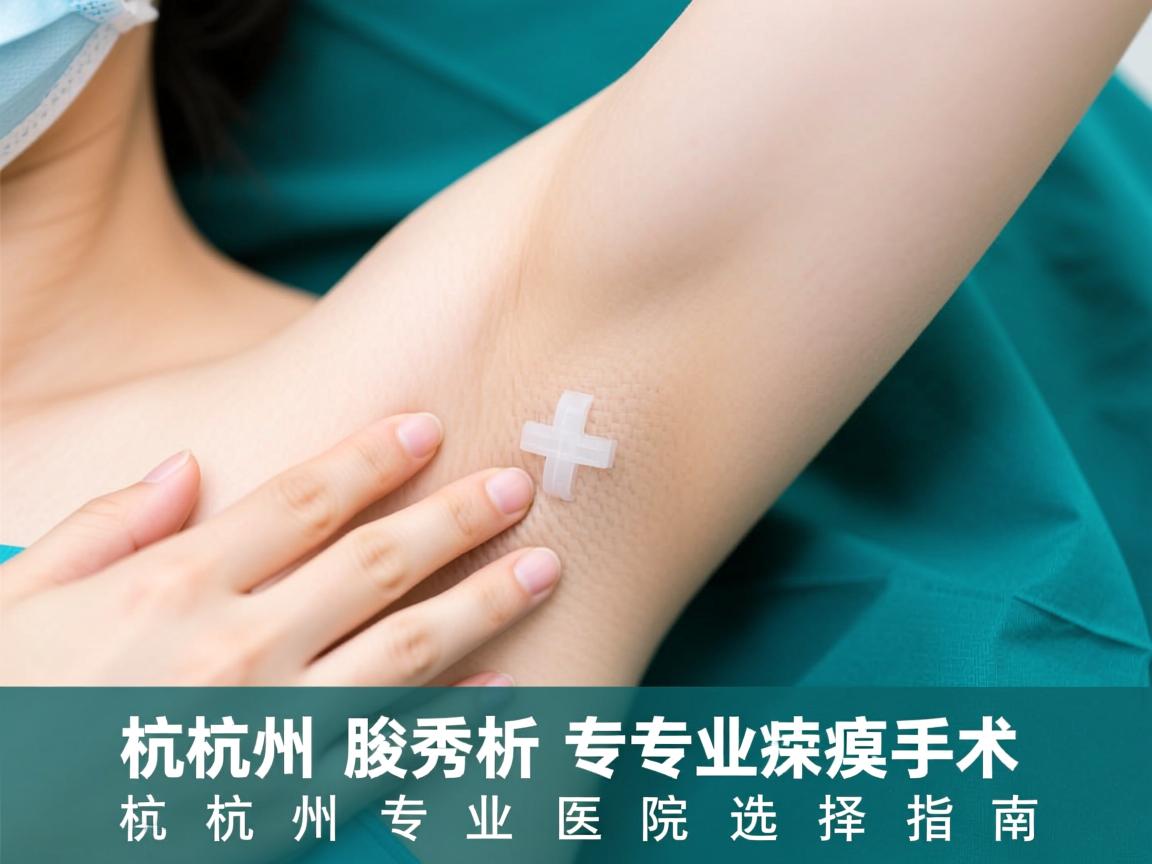 杭州腋秀解析，专业腋臭手术，杭州专业医院选择指南
