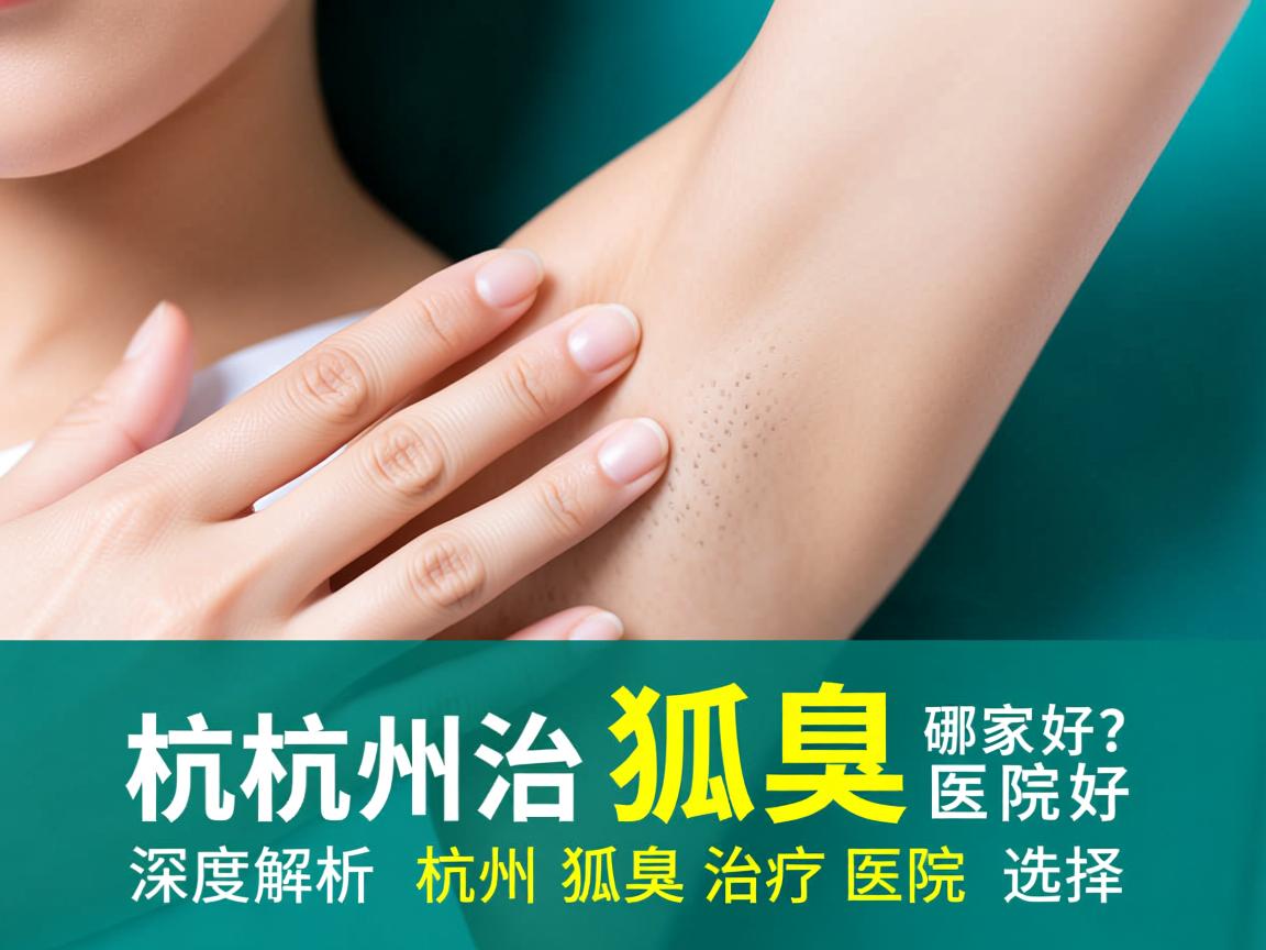 杭州治疗狐臭哪家医院好？深度解析杭州狐臭治疗医院的选择