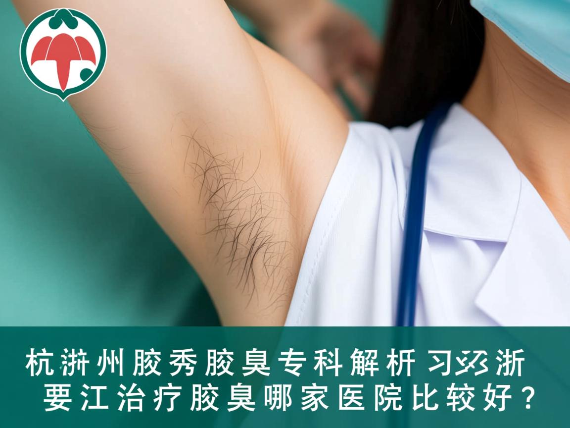 杭州腋秀腋臭专科解析，浙江治疗腋臭哪家医院比较好？