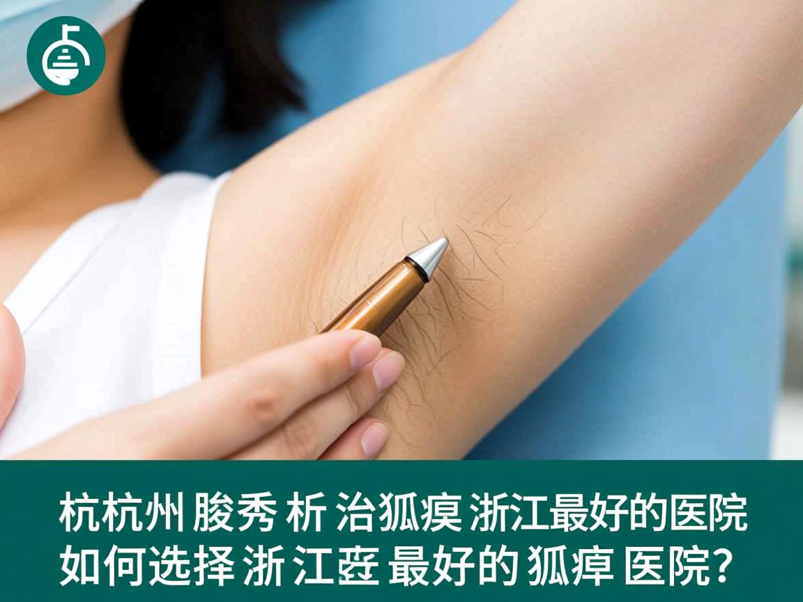 杭州腋秀解析，治狐臭浙江最好的医院，如何选择浙江最好的狐臭医院？