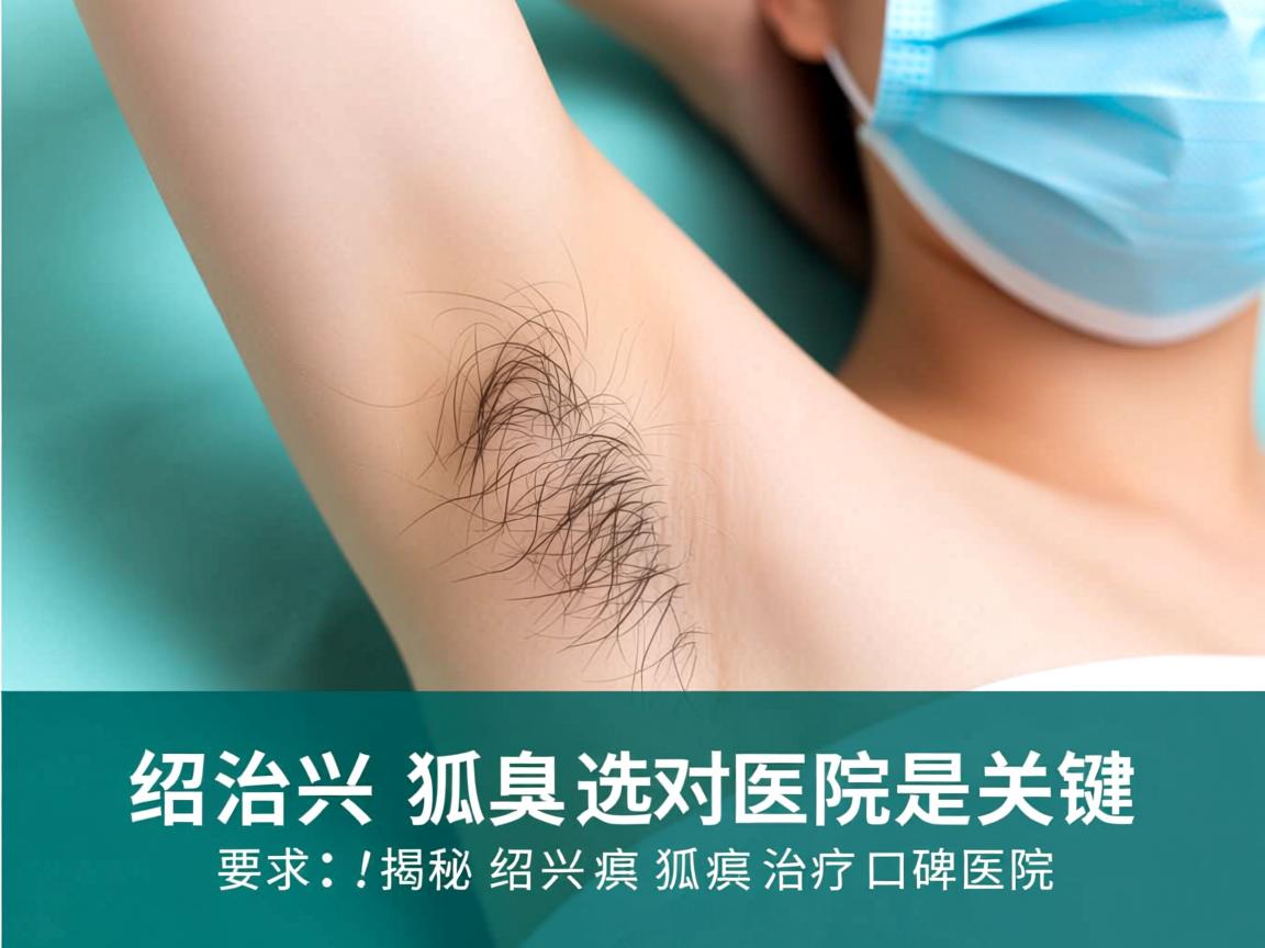 在绍兴治狐臭，选对医院是关键，揭秘绍兴狐臭治疗口碑医院