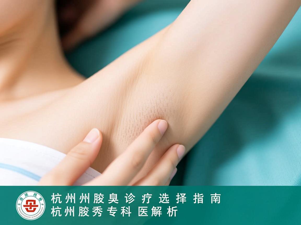 杭州腋臭诊疗选择指南，杭州腋秀专科医院解析