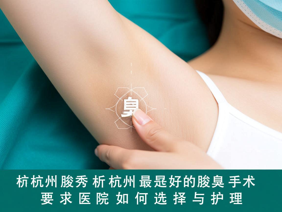 杭州腋秀解析,杭州最好的腋臭手术医院如何选择与护理 杭州腋秀解析,杭州最好的腋臭手术医院如何选择与护理
