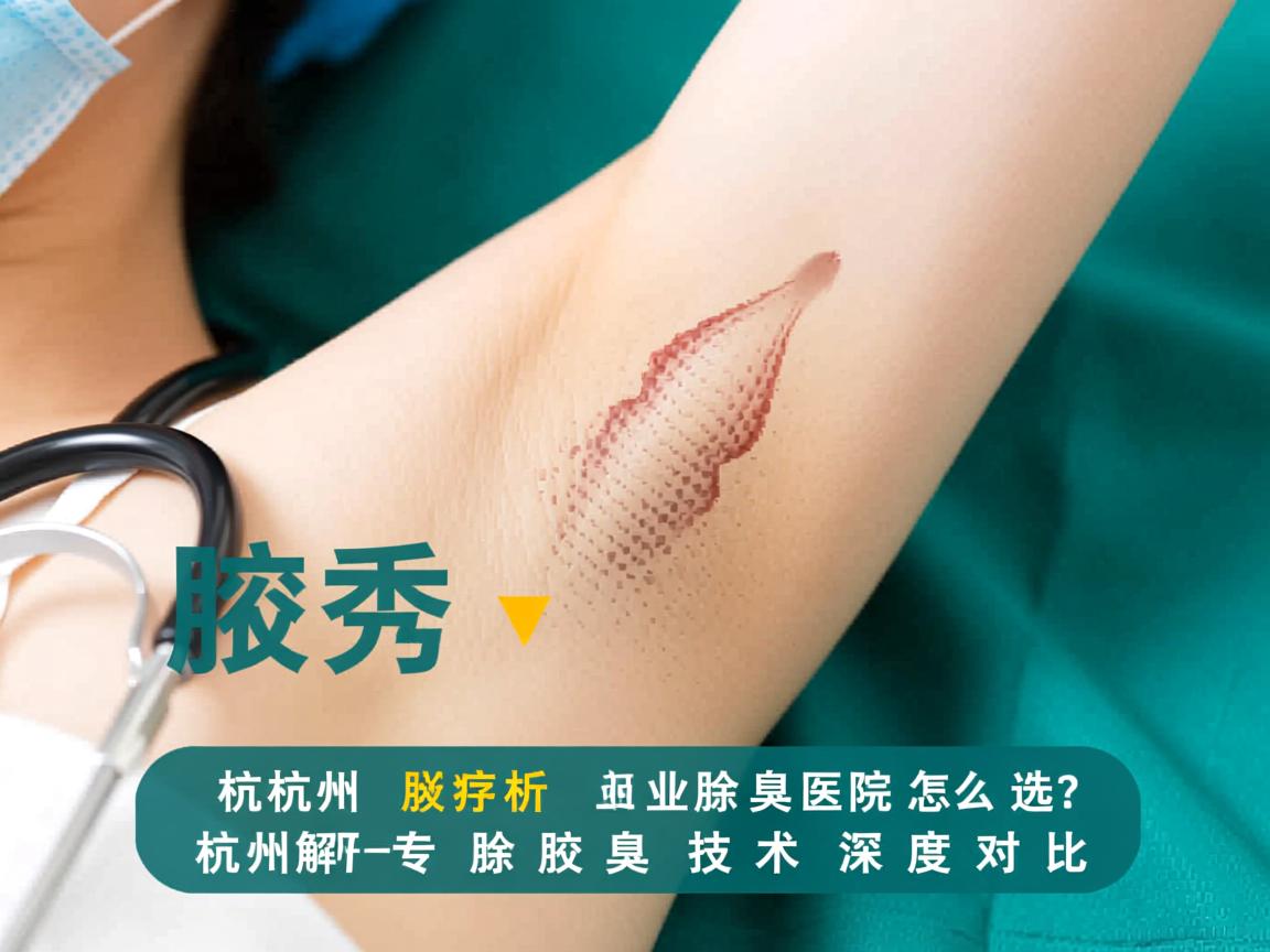 杭州腋秀解析,杭州专业除腋臭医院怎么选?除腋臭技术深度对比 杭州腋秀解析,杭州专业除腋臭医院怎么选?除腋臭技术深度对比