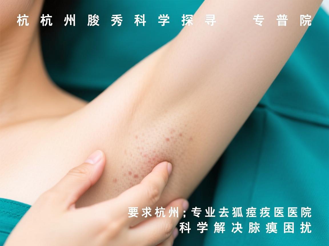 杭州腋秀科普,探寻杭州专业去狐臭医院,科学解决腋臭困扰 杭州腋秀科普,探寻杭州专业去狐臭医院,科学解决腋臭困扰
