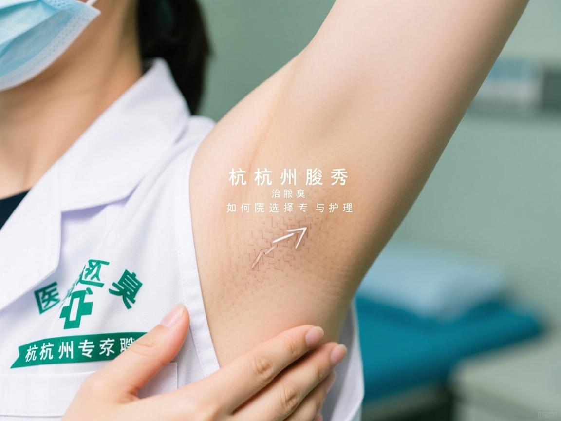 杭州腋秀解析，杭州专业治腋臭医院如何选择与护理