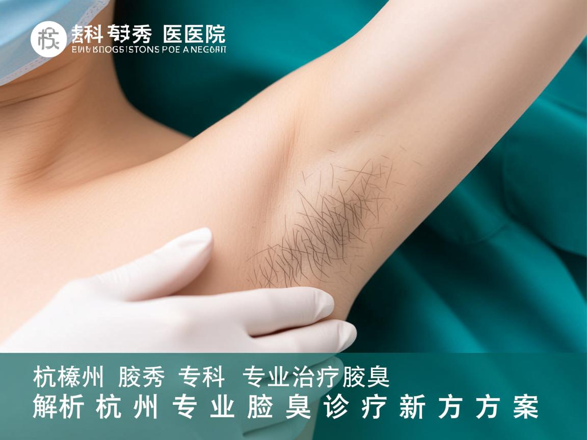 杭州腋秀专科医院，专业治疗腋臭，解析杭州专业腋臭诊疗新方案