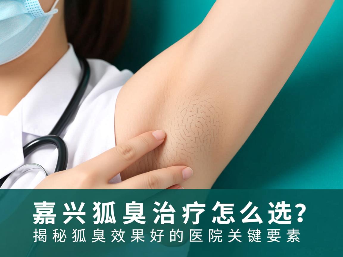 嘉兴狐臭治疗怎么选?揭秘狐臭效果好的医院关键要素 嘉兴狐臭治疗怎么选?揭秘狐臭效果好的医院关键要素