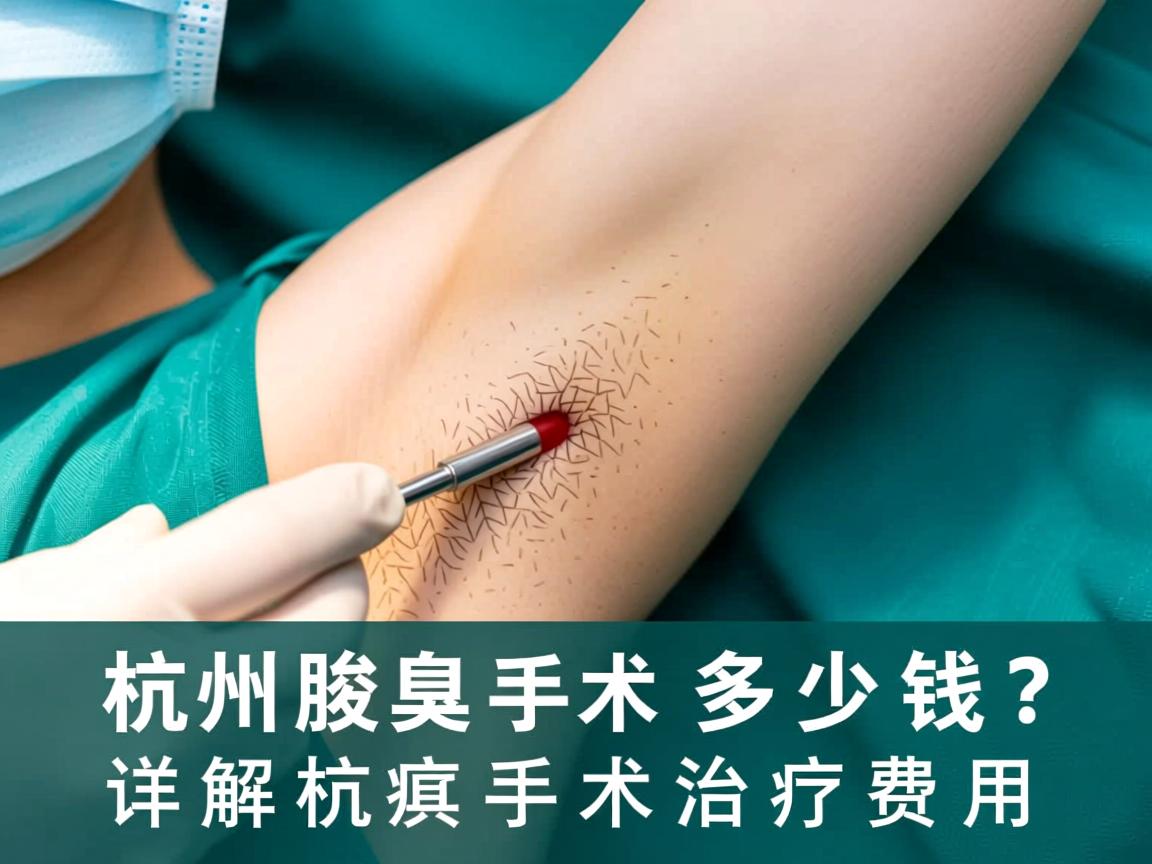 杭州腋臭手术多少钱?详解杭州腋臭手术治疗费用 杭州腋臭手术多少钱?详解杭州腋臭手术治疗费用