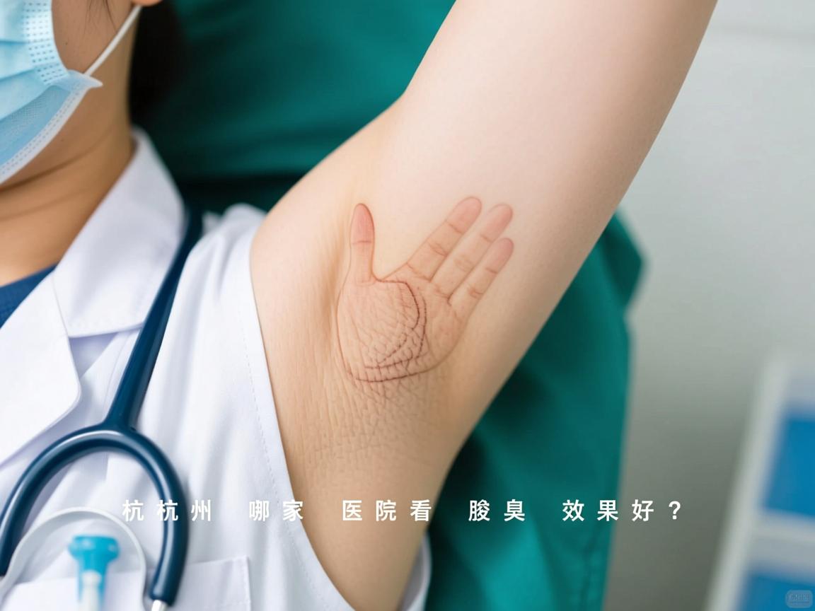 杭州腋秀解析，杭州哪家医院看腋臭效果好？专业选择指南