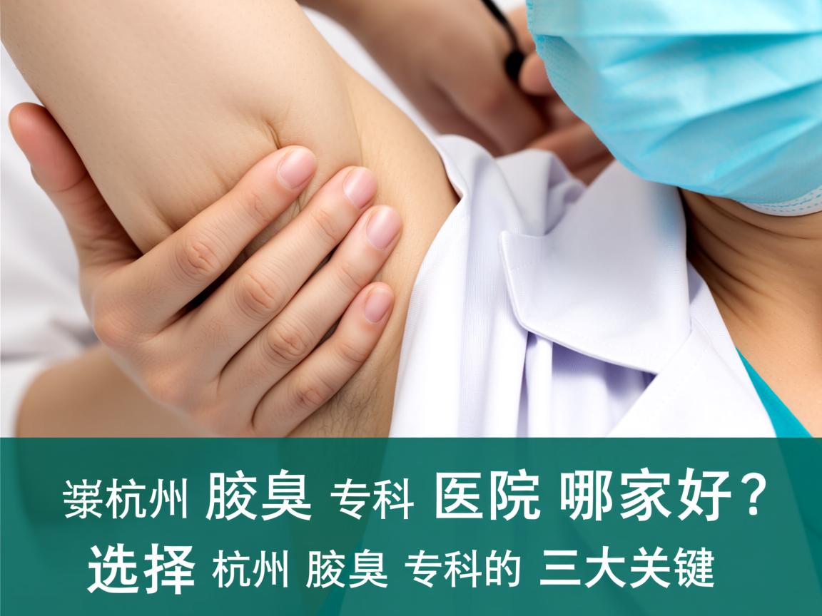 杭州腋臭专科医院哪家好?选择杭州腋臭专科的三大关键 杭州腋臭专科医院哪家好?选择杭州腋臭专科的三大关键