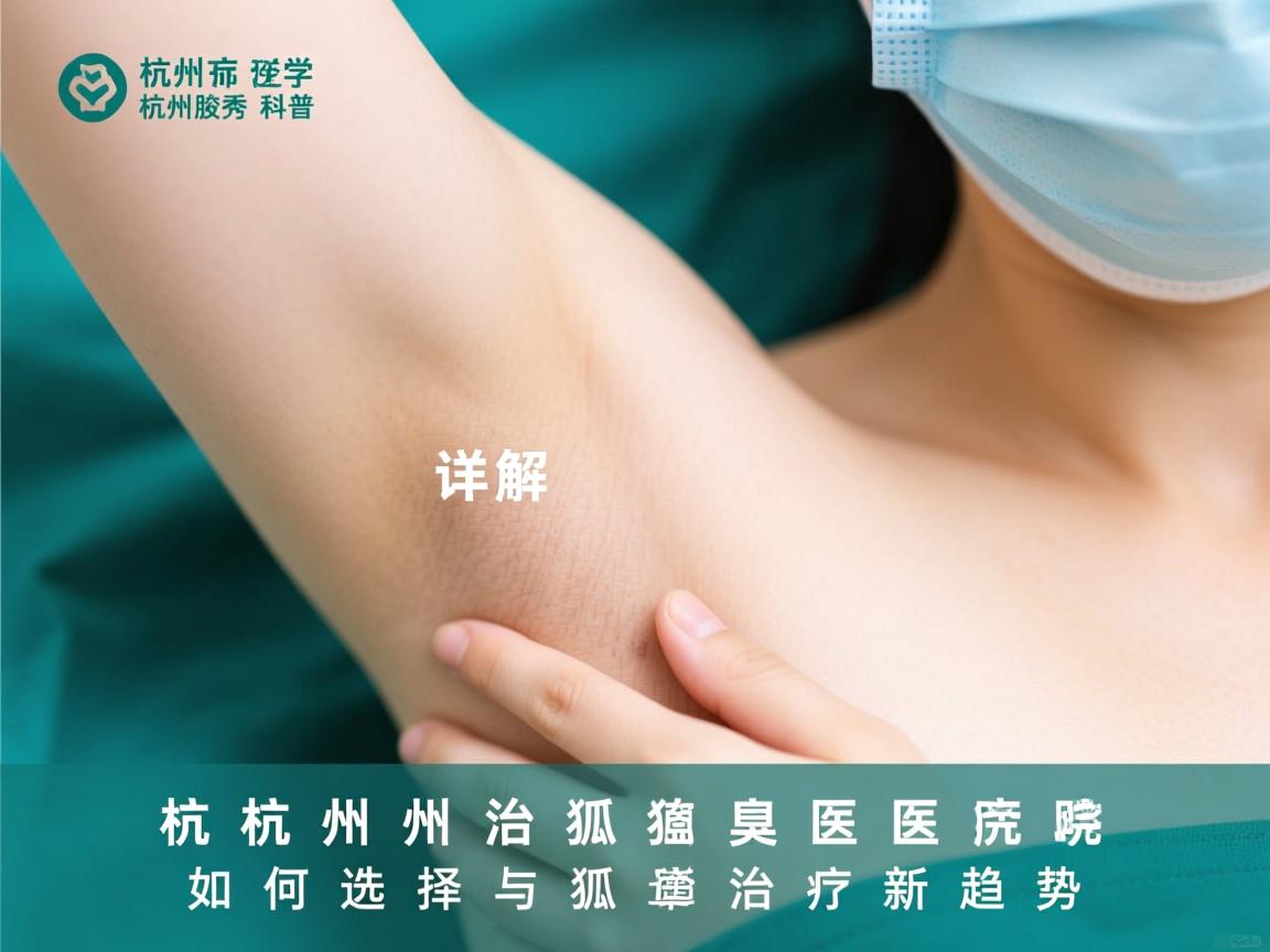 杭州腋秀科普,详解杭州治狐臭医院如何选择与狐臭治疗新趋势 杭州腋秀科普,详解杭州治狐臭医院如何选择与狐臭治疗新趋势