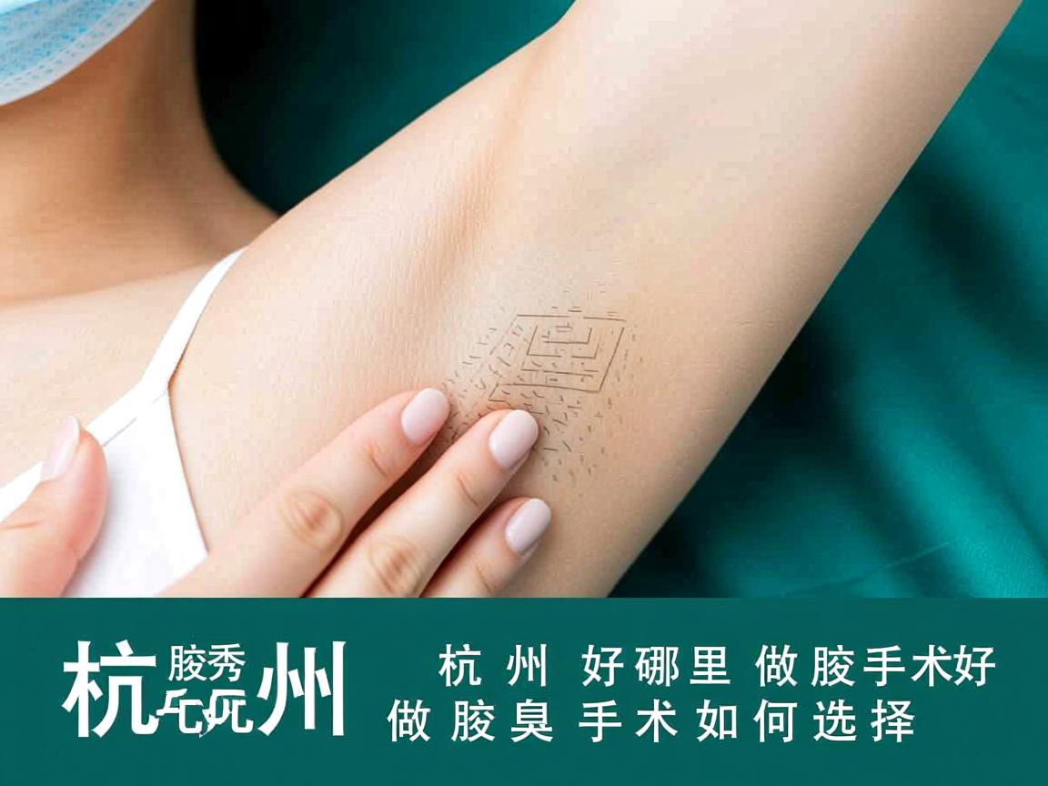 杭州腋秀解析,杭州哪里做腋臭手术好,好的腋臭手术如何选择 杭州腋秀解析,杭州哪里做腋臭手术好,好的腋臭手术如何选择