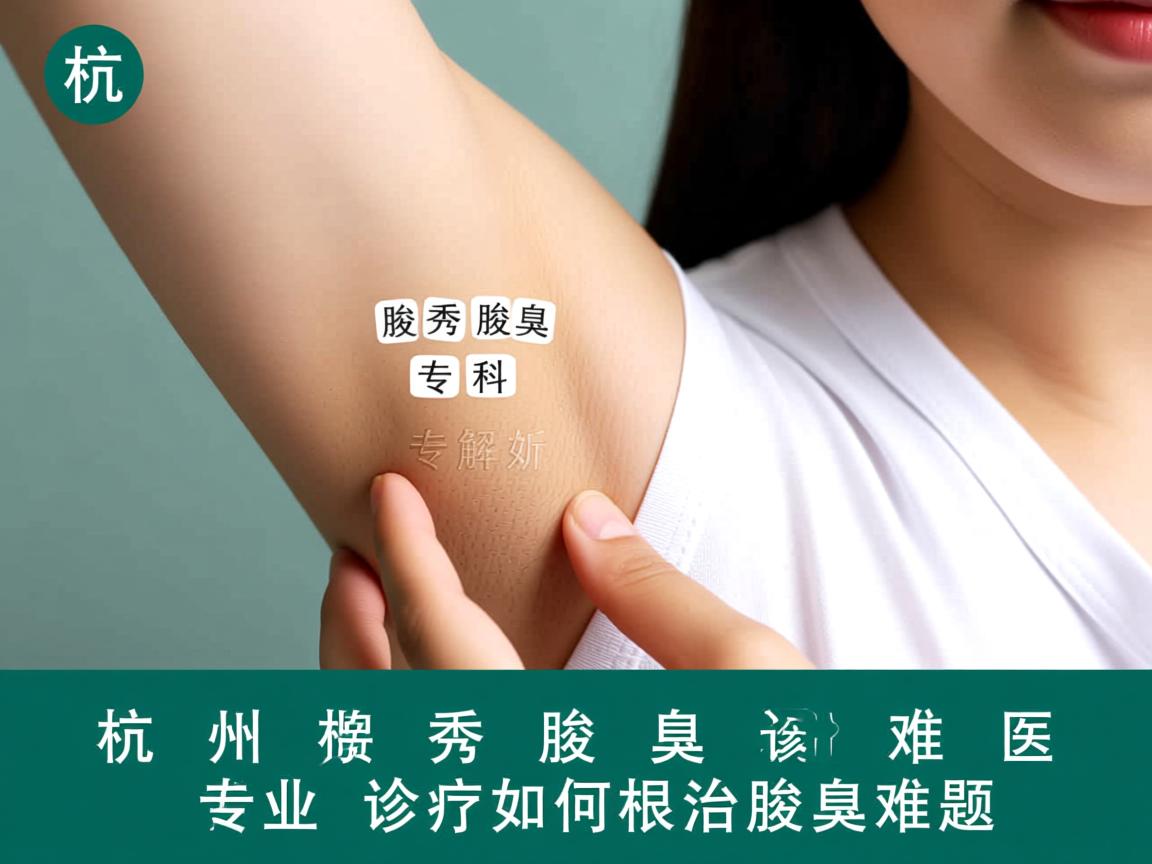 杭州腋秀腋臭专科解析,专业诊疗如何根治腋臭难题 杭州腋秀腋臭专科解析,专业诊疗如何根治腋臭难题