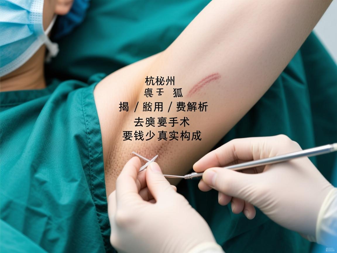 杭州腋臭手术费用解析，揭秘去狐臭手术要多少钱的真实构成
