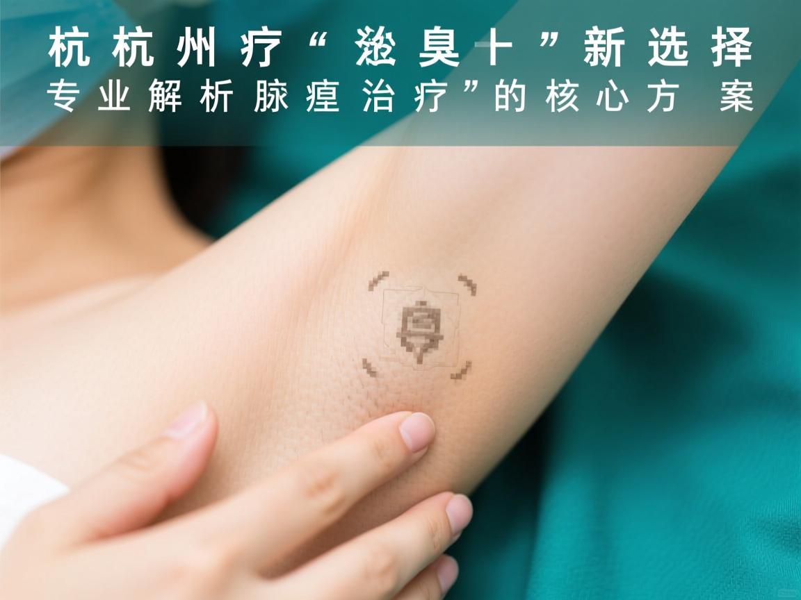 杭州治疗腋臭新选择，专业解析腋臭治疗的核心方案