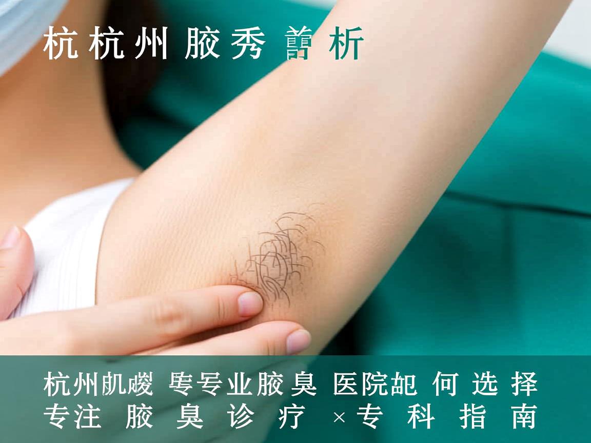 杭州腋秀解析，杭州专业腋臭医院如何选择，专注腋臭诊疗的专科指南