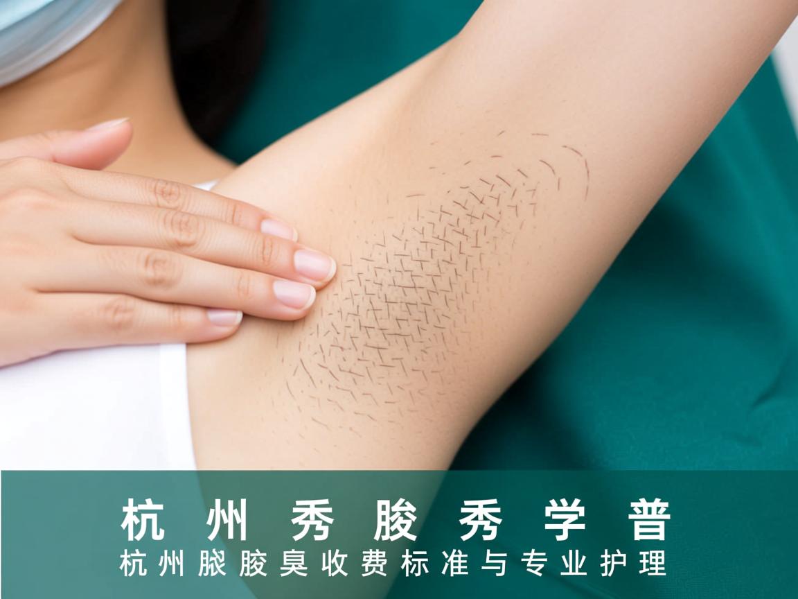 杭州腋秀科普，详解杭州腋秀腋臭收费标准与专业护理