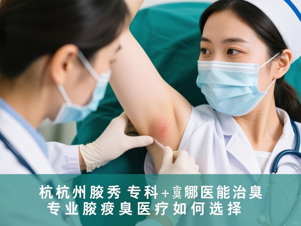 杭州腋秀腋臭专科解读，杭州市哪家医院能治腋臭，专业腋臭医疗如何选择