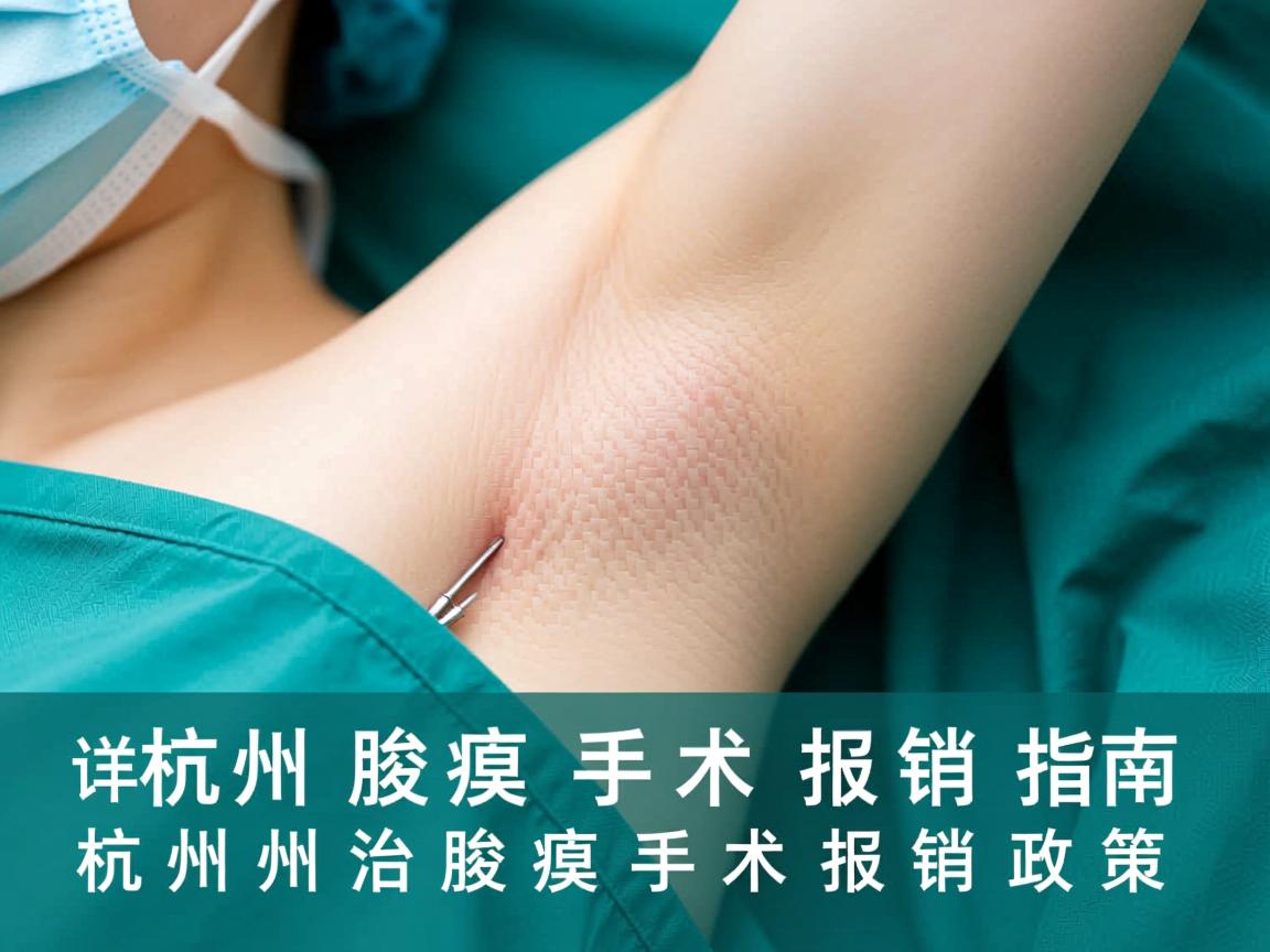 杭州腋臭手术报销指南,详解杭州治腋臭手术报销政策 杭州腋臭手术报销指南,详解杭州治腋臭手术报销政策