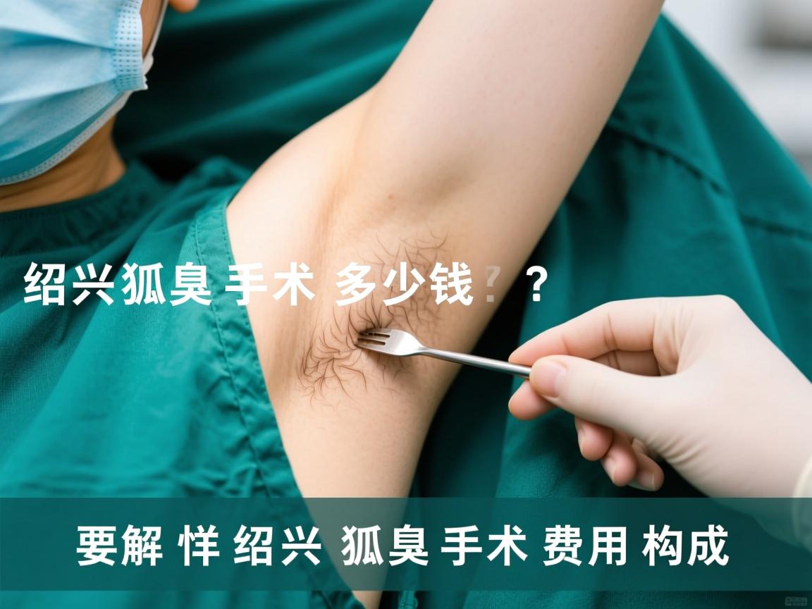 绍兴狐臭手术多少钱？详解绍兴狐臭手术费用构成