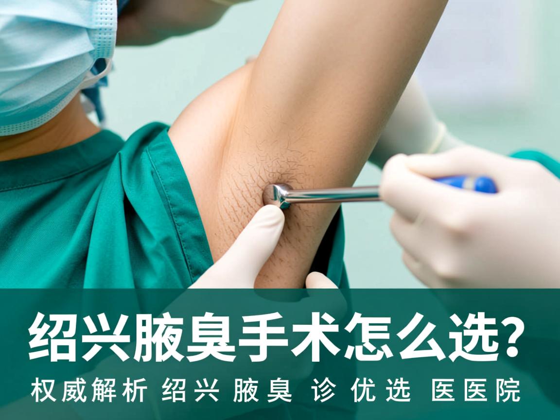 绍兴腋臭手术怎么选？权威解析绍兴腋臭诊疗优选医院