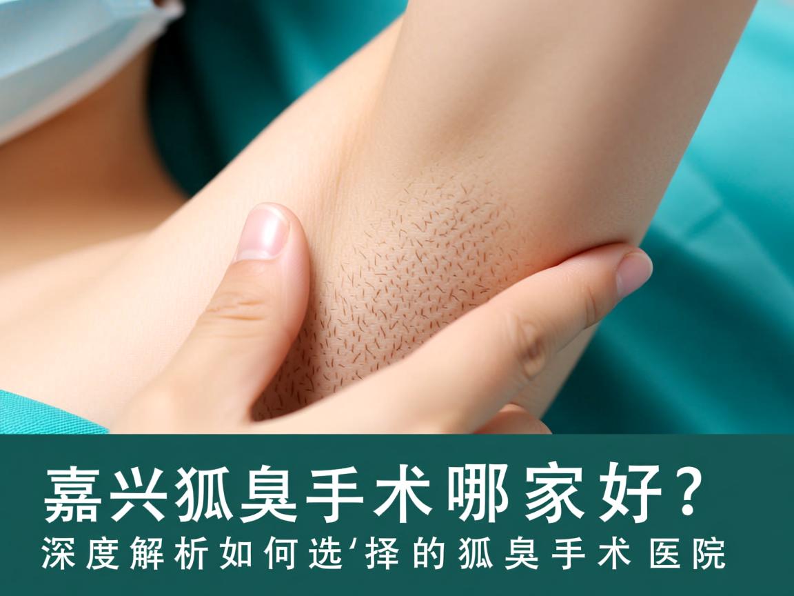 嘉兴狐臭手术哪家好？深度解析如何选择好的狐臭手术医院