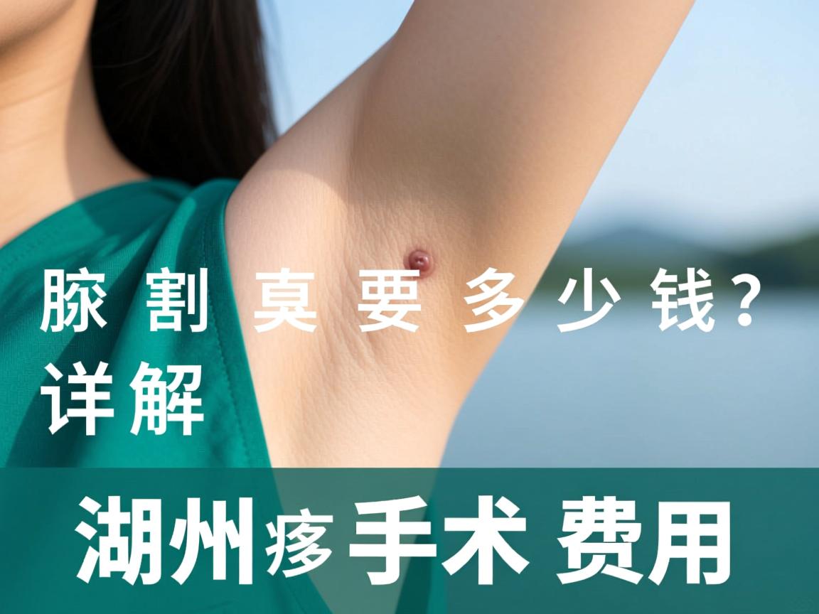 湖州割腋臭要多少钱？详解湖州腋臭手术费用