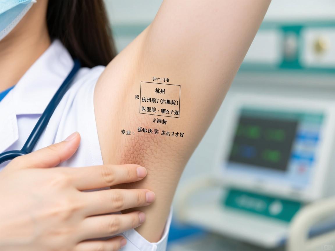 杭州腋秀解析，杭州狐臭医院哪家好，专业医院怎么选才好