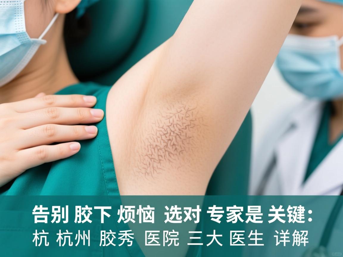 告别腋下烦恼,选对专家是关键,杭州腋秀医院三大医生详解 告别腋下烦恼,选对专家是关键,杭州腋秀医院三大医生详解