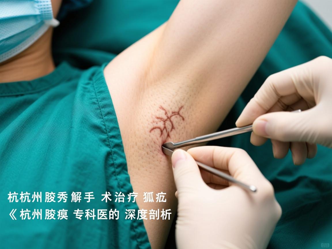 杭州腋秀解析，手术治疗狐臭，杭州腋臭专科的深度剖析