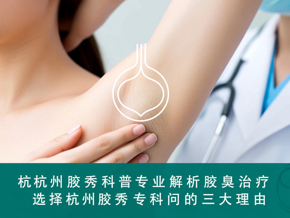 杭州腋秀科普,专业解析腋臭治疗,选择杭州腋秀专科的三大理由 杭州腋秀科普,专业解析腋臭治疗,选择杭州腋秀专科的三大理由