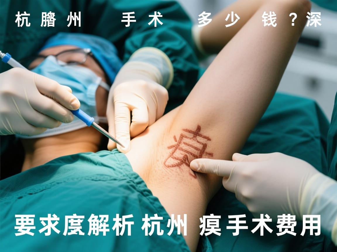 杭州腋臭手术多少钱？深度解析杭州腋臭手术费用