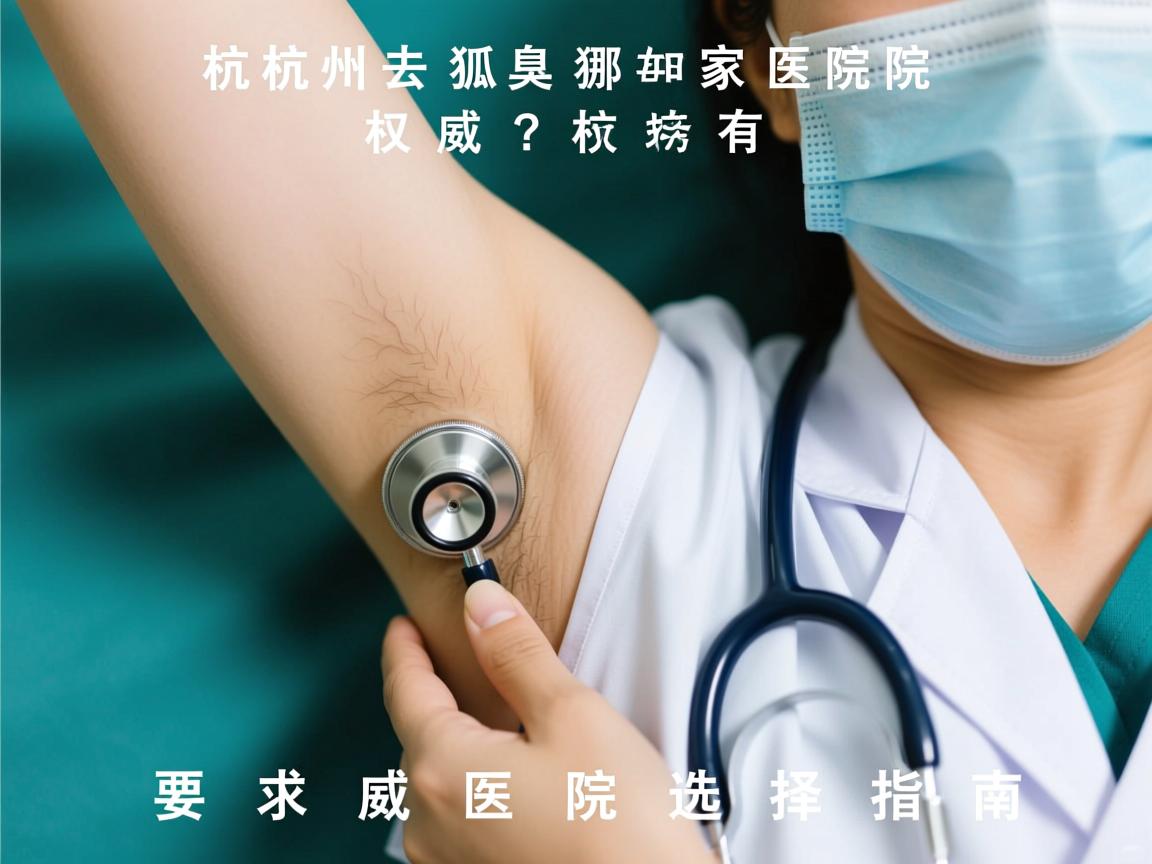 杭州去狐臭哪家医院有权威?权威医院选择指南 杭州去狐臭哪家医院有权威?权威医院选择指南