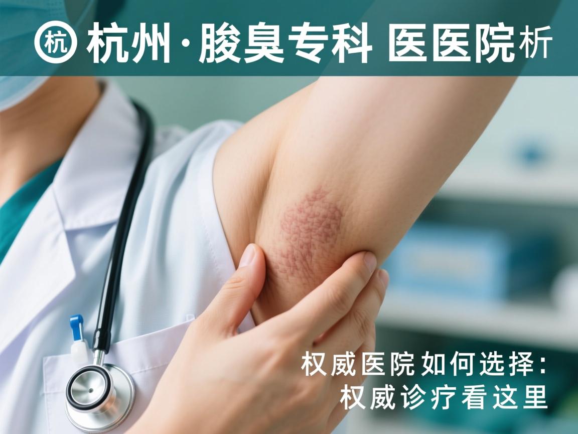 杭州腋臭专科医院解析，权威医院如何选择，权威诊疗看这里