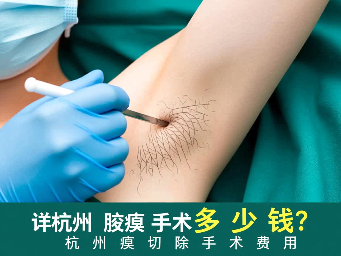 杭州腋臭手术多少钱？详解杭州腋臭切除手术费用