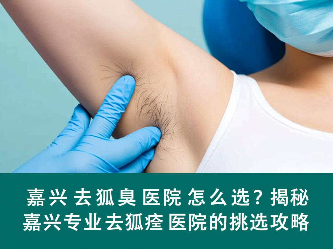 嘉兴去狐臭医院怎么选？揭秘嘉兴专业去狐臭医院的挑选攻略