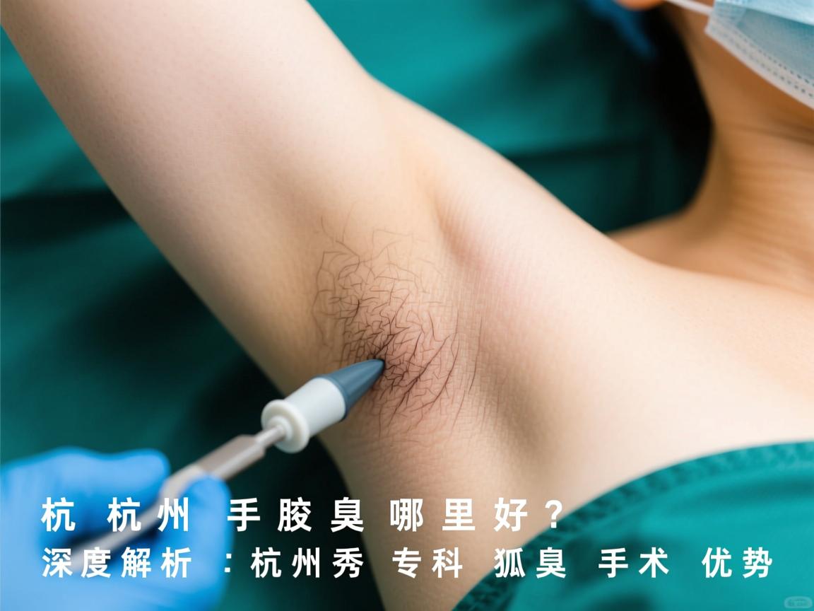 杭州腋臭手术哪里好？深度解析杭州腋秀专科狐臭手术优势