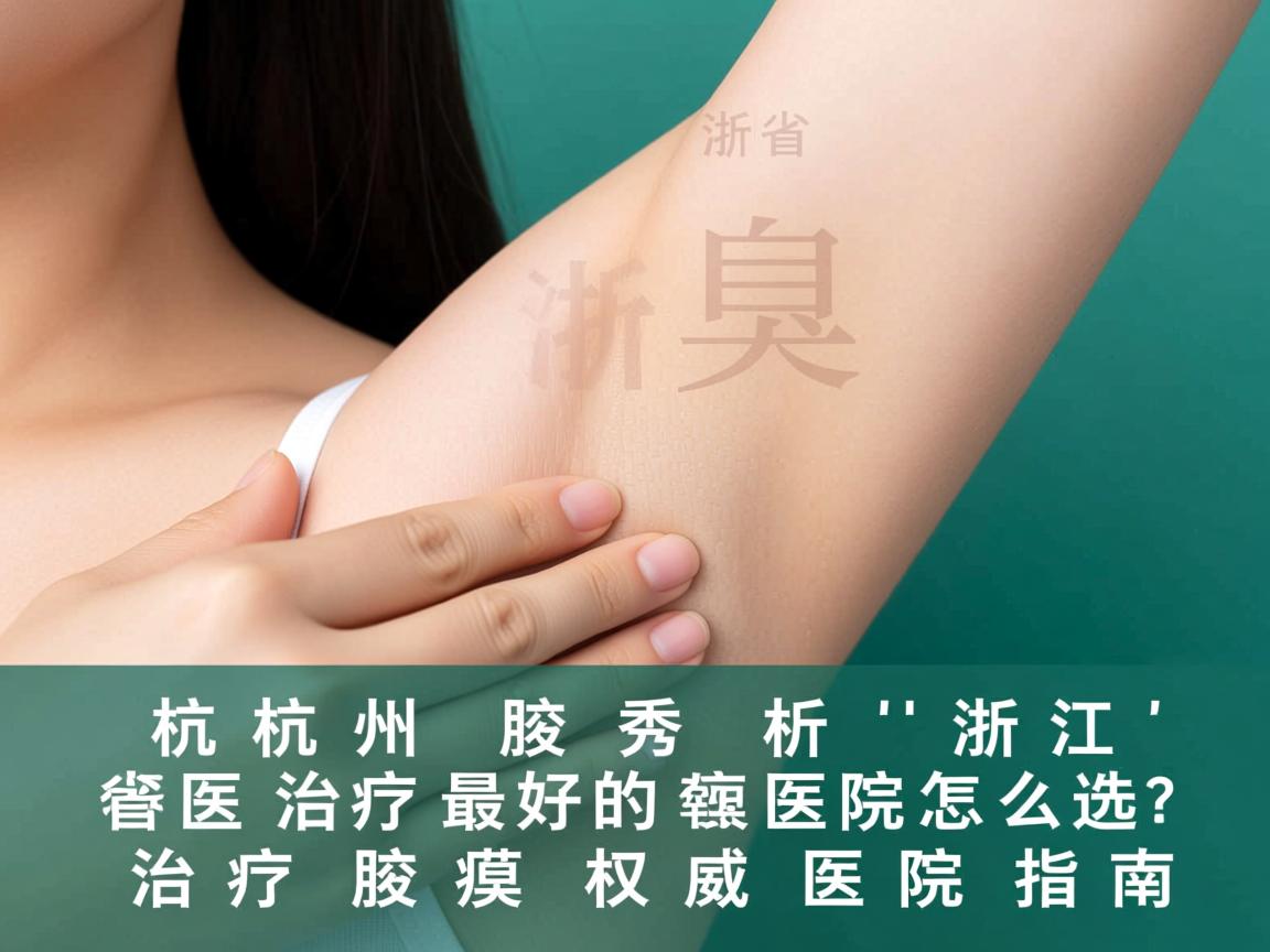 杭州腋秀解析,浙江省治疗腋臭最好的医院怎么选?治疗腋臭权威医院指南 杭州腋秀解析,浙江省治疗腋臭最好的医院怎么选?治疗腋臭权威医院指南