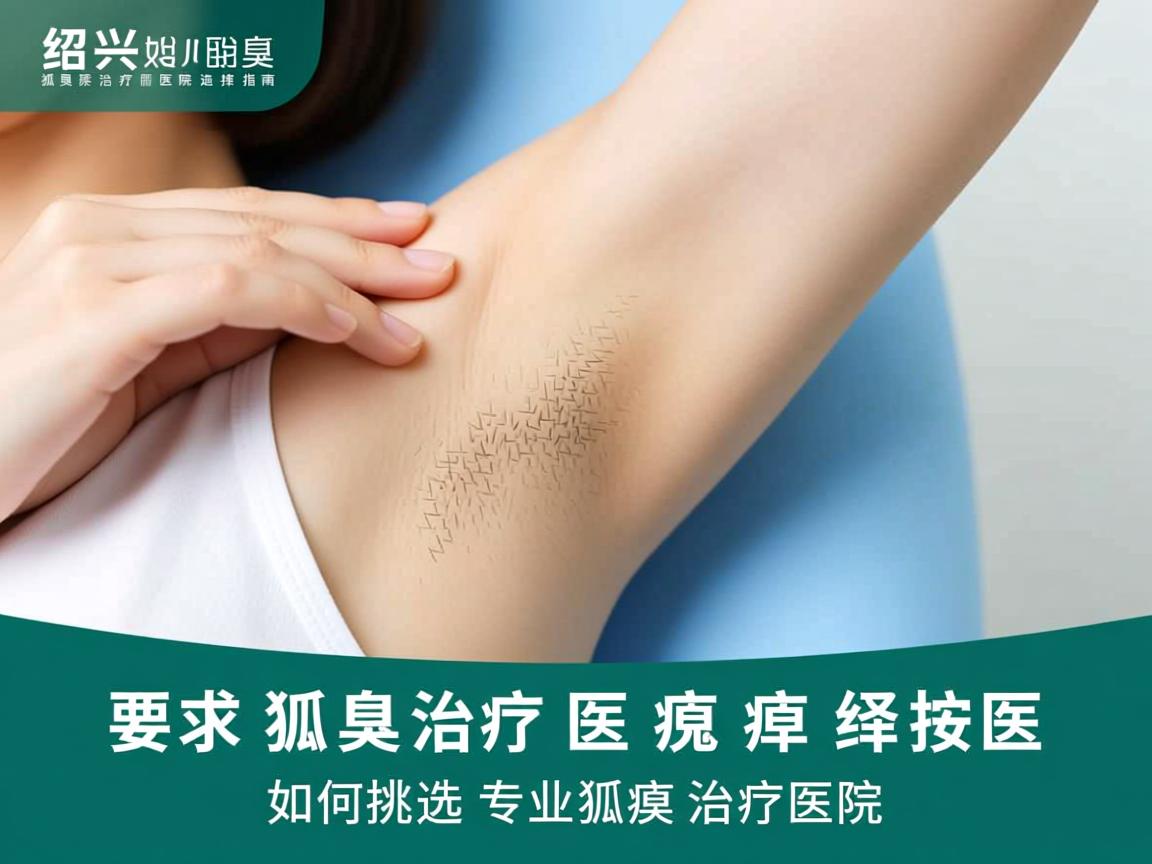 绍兴狐臭治疗医院选择指南，如何挑选专业狐臭治疗医院