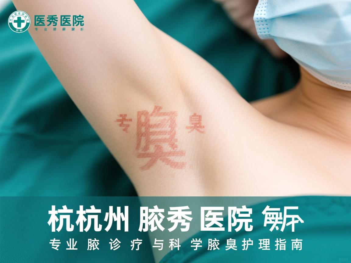 杭州腋秀医院解析，专业腋臭诊疗与科学腋臭护理指南