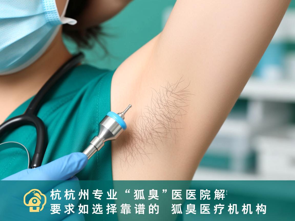 杭州专业狐臭医院解析,如何选择靠谱的狐臭医疗机构 杭州专业狐臭医院解析,如何选择靠谱的狐臭医疗机构
