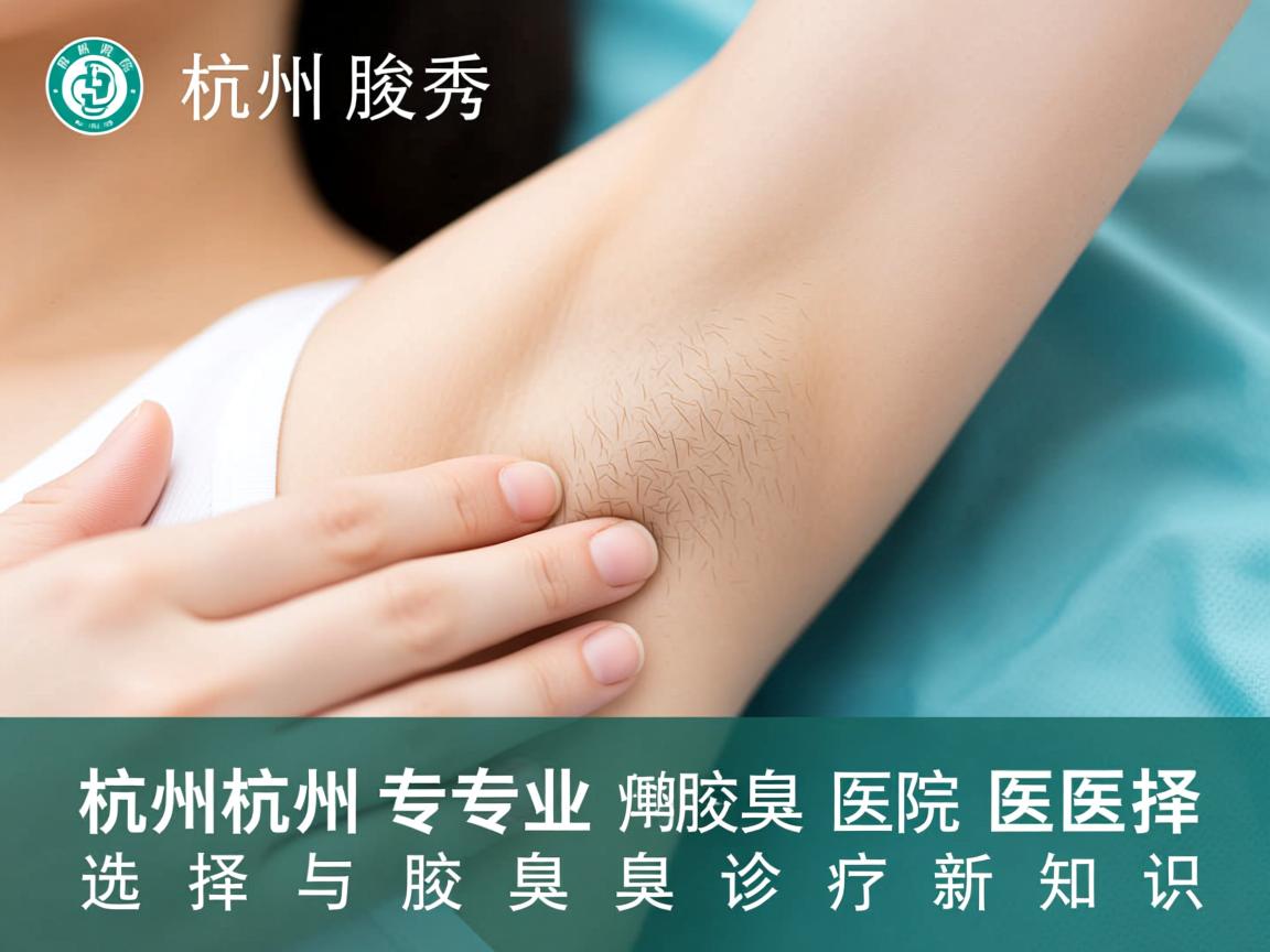 杭州腋秀解析，杭州专业腋臭医院选择与腋臭诊疗新知识