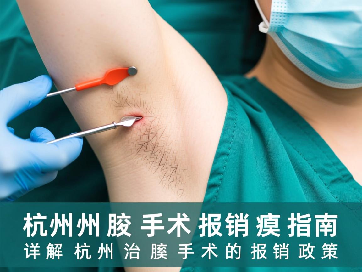杭州腋臭手术报销指南，详解杭州治腋臭手术的报销政策