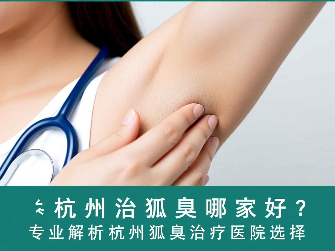 杭州治狐臭哪家好？专业解析杭州狐臭治疗医院选择