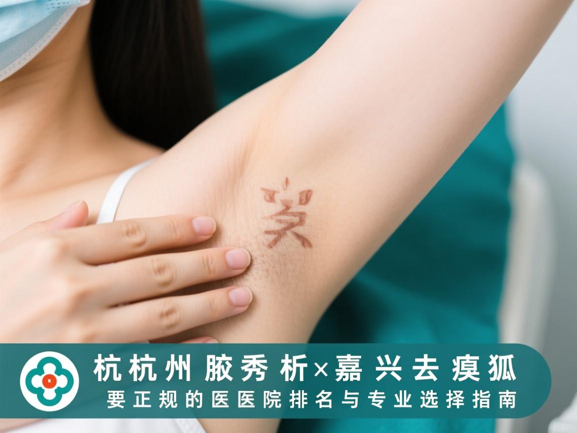 杭州腋秀解析，嘉兴去狐臭的正规医院排名与专业选择指南