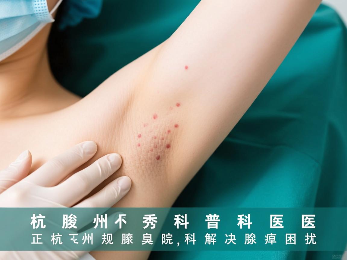 杭州腋秀科普，选择杭州正规腋臭医院，科学解决腋臭困扰