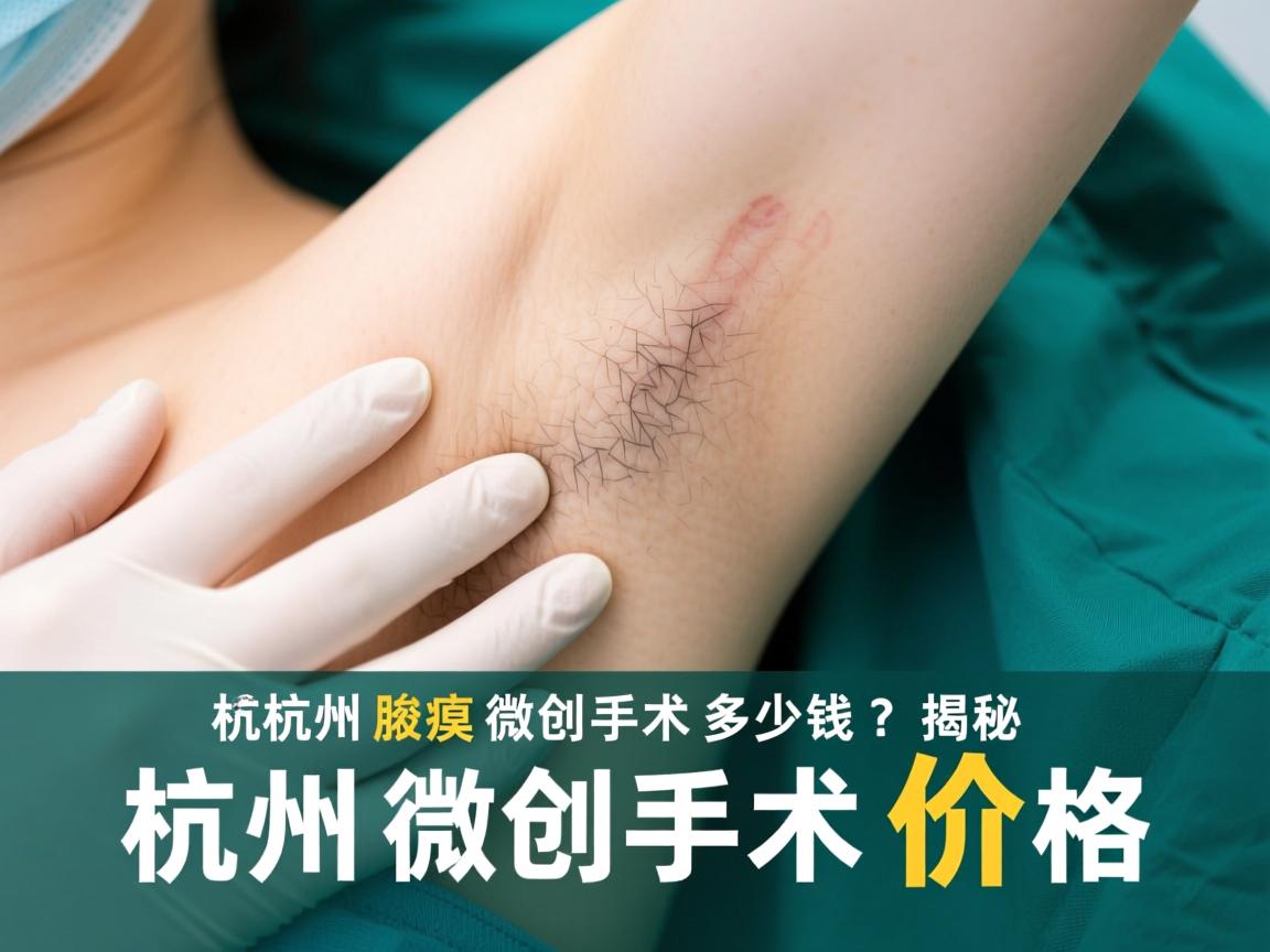 杭州腋臭微创手术多少钱?揭秘杭州狐臭微创手术价格 杭州腋臭微创手术多少钱?揭秘杭州狐臭微创手术价格